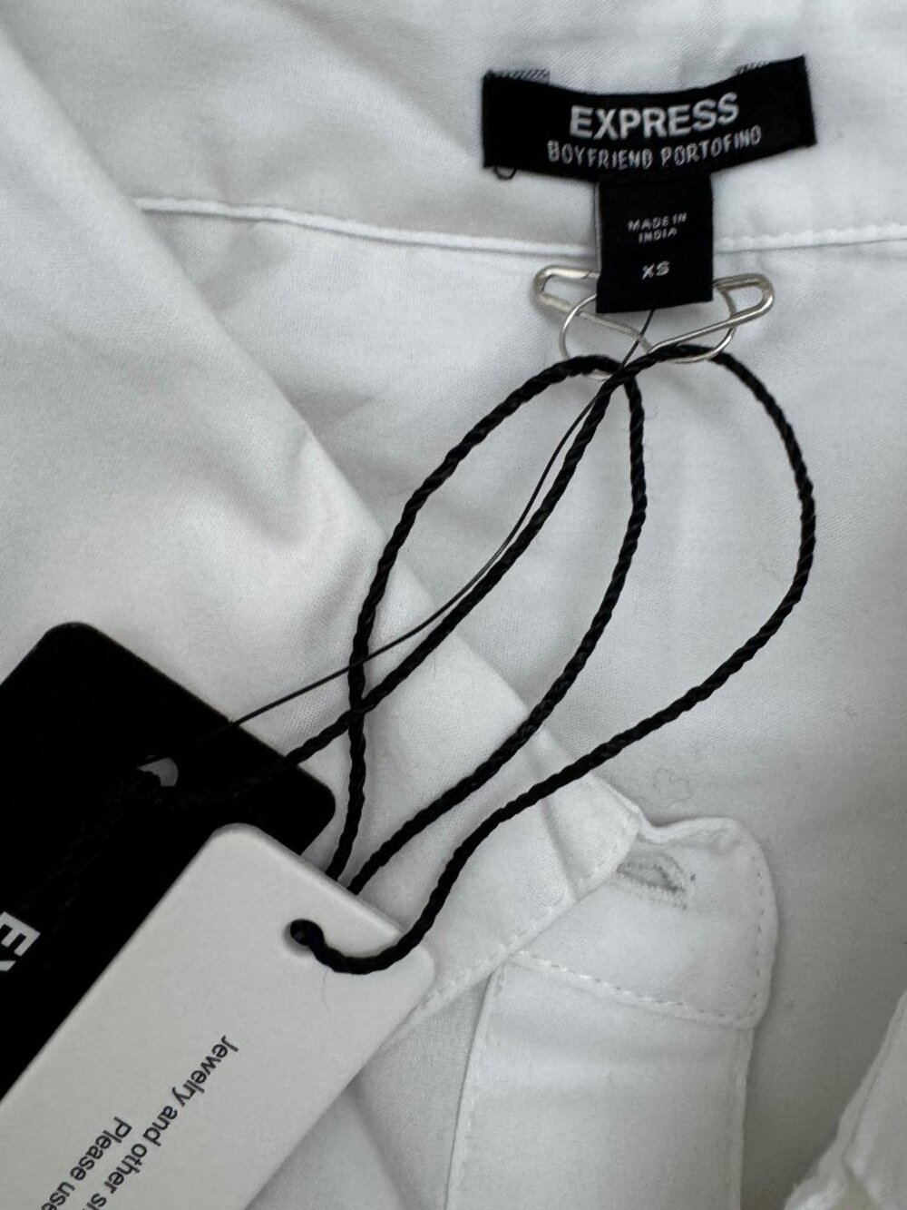 Express Jeweled Button Down Shirt - Picture 3 of 4